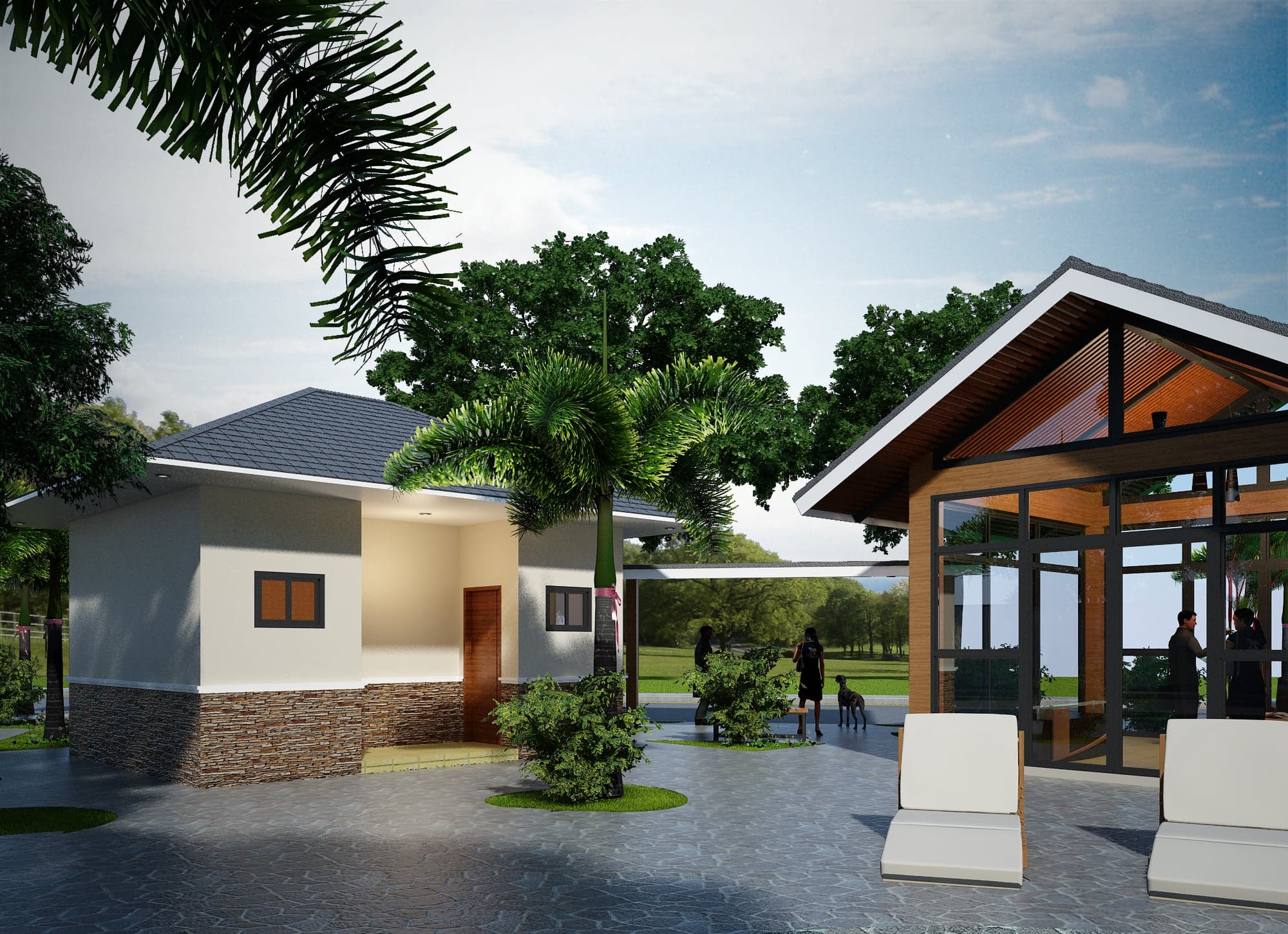 Foressa Mountain Town - Design and Construction of Diamond Park